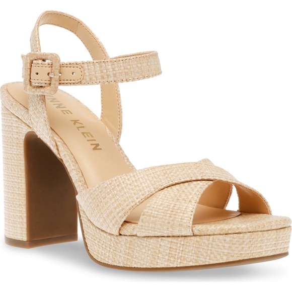 Anne Klein Zena Ankle Strap Platform Sandal - Picture 1 of 3